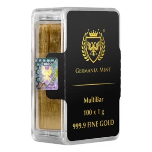Germania MultiBar 金條 1 公克 100 入組 - 盒裝