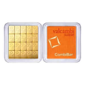 Valcambi CombiBar® 金條 1 公克 20 入組