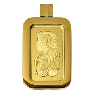 瑞士 PAMP Veriscan™ 財富女神金條10公克 - 含墜飾框