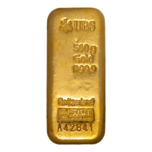 瑞士 UBS 金條 500 公克