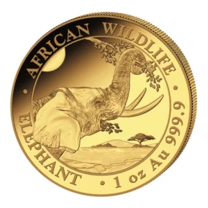 2023 索馬利亞非洲象金幣 1 盎司