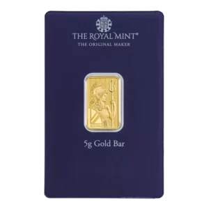 英國皇家最好的祝福金條 5 公克 - 檢驗卡裝