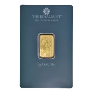 英國皇家生日快樂金條 5 公克 - 檢驗卡裝