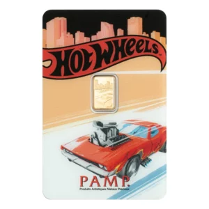 瑞士 PAMP 風火輪™ - 極速奪冠金條 1 公克 - 檢驗卡裝